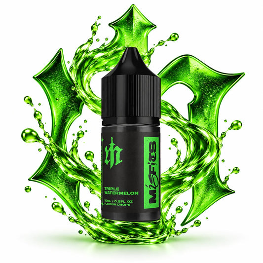 Misfits Triple Watermelon Longfill Nic Salt Combo