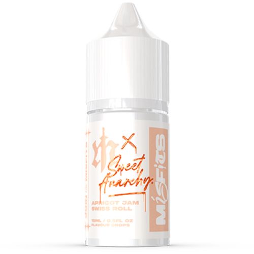 Misfits x Sweet Anarchy Apricot Jam Swiss Roll Longfill Nic Salt Combo | Misfits E-Liquids | Skyline Vape Shop
