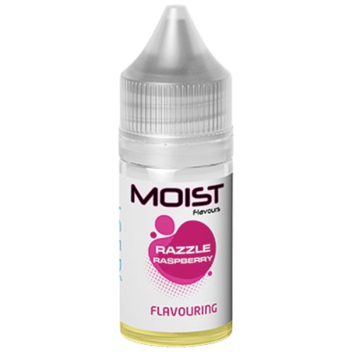 Moist Razzle Raspberry Longfill Nic Salt Combo | Skyline Vape Shop