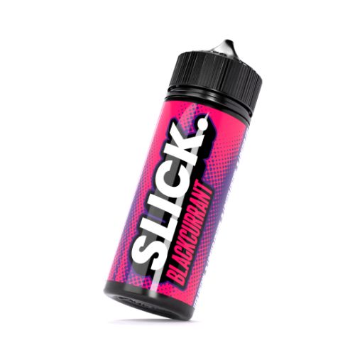 NCV Slick Blackcurrant Longfill e-liquid bottle - 120ml DIY vape juice concentrate with rich blackcurrant flavor and icy finish