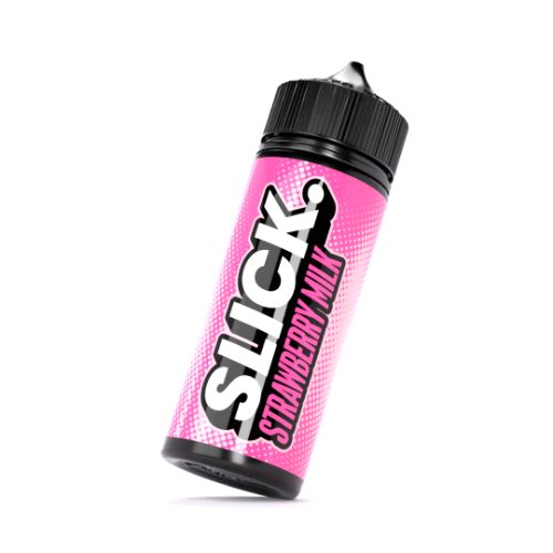 NCV Slick Strawberry Millk Longfill e-liquid bottle - 120ml DIY vape juice concentrate with creamy strawberry milk flavor