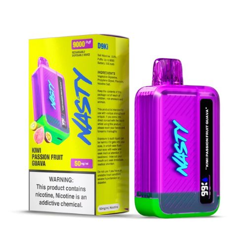 Nasty Bar Kiwi Passion Fruit Guava 9000 Puff Disposable Vape | Skyline Vape Shop | South Africa