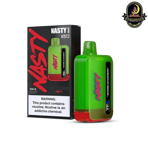 Nasty Bar Watermelon Raspberry 8500 Puff Disposable Vape