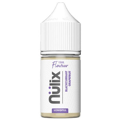 Nulix Blackcurrant Grapefruit Longfill Nic Salt Combo