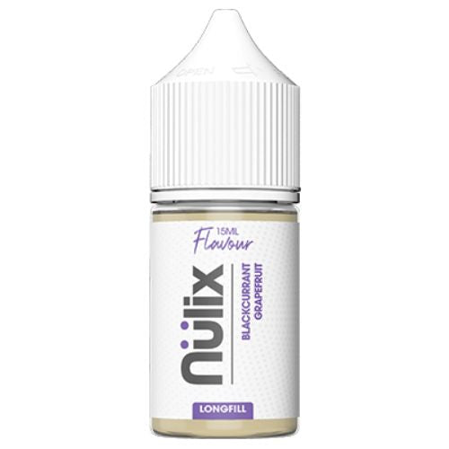 Nulix Blackcurrant Grapefruit Longfill Nic Salt Combo