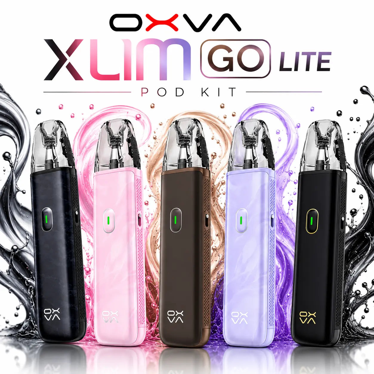 OXVA Xlim GO Lite Pod Kit – lightweight 30W refillable pod system for beginners

