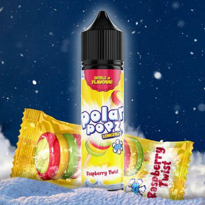 Polar Popz Raspberry Twist 60ml Longfill Nic Salt Combo