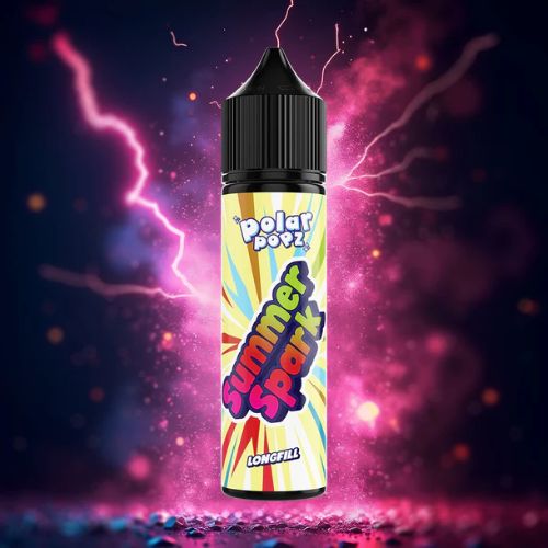 Summer Spark nic salt longfill - Polar Popz watermelon raspberry cherry ice e-liquid South Africa"