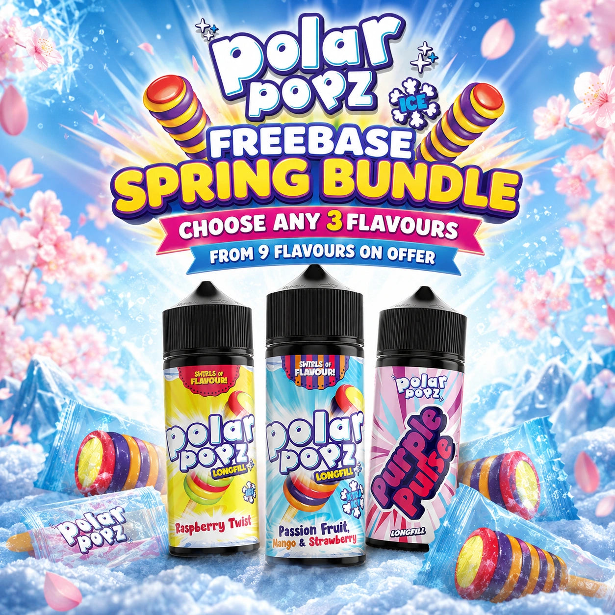 Polar Popz Freebase Spring Bundle