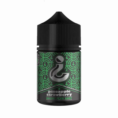 Punctuation Spin Question Longfill Nic Salt MTL e-liquid bottle with pineapple strawberry flavor profile.