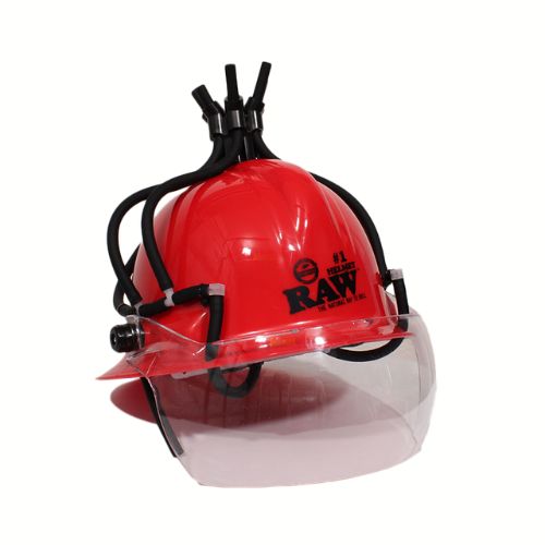 RAW Fireblazer Helmet 6 cone smoking helmet official RAW merchandise front view