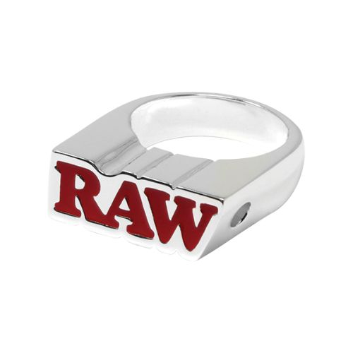 RAW Silver Smoker Ring