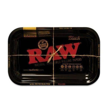 RAW Black Rolling Tray | Skyline Smoke Shop | South Africa