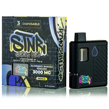 STNR Blueberry Banana Pancake 3g Stoner’s Blend Disposable Vapes | Skyline Smoke Shop