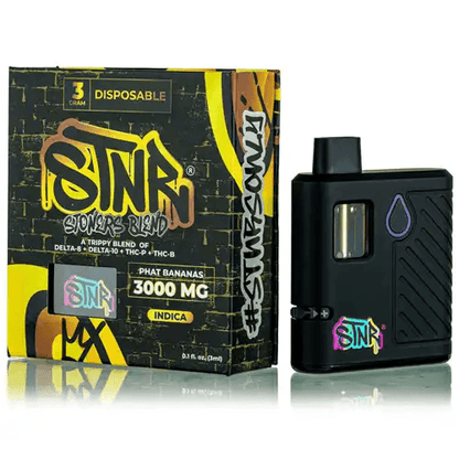 STNR Phat Bananas 3g Stoner’s Blend Disposable Vapes | Skyline Smoke Shop