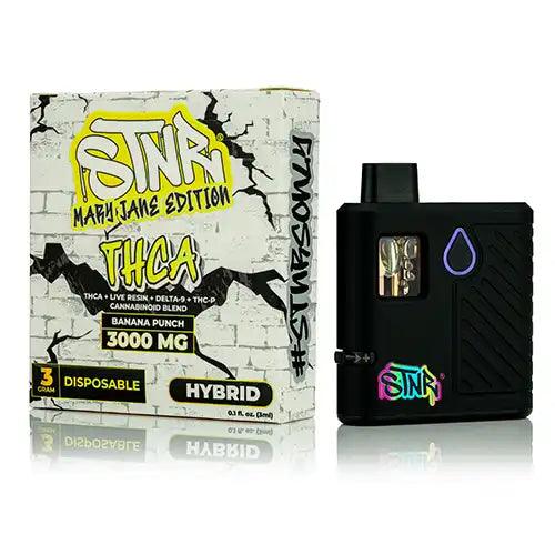 STNR Banana Punch 3g THCa Mary Jane Edition Disposable Vape | Skyline Smoke Shop