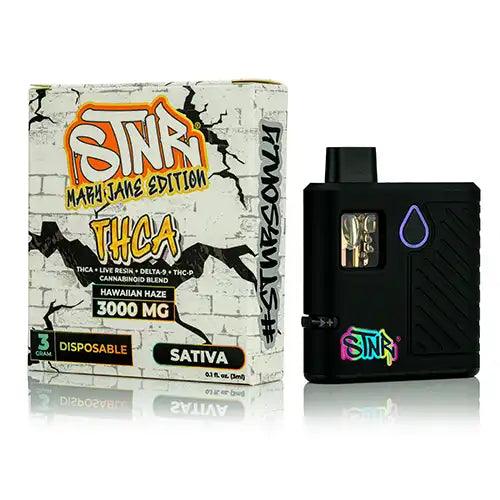 STNR Hawaiian Haze 3g THCa Mary Jane Edition Disposable Vape | Skyline Smoke Shop