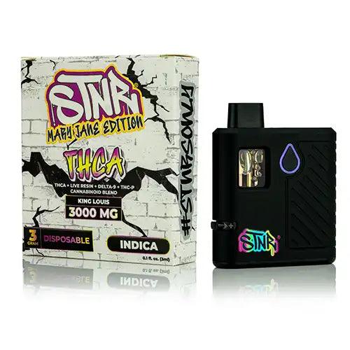 STNR King Louis 3g THCa Mary Jane Edition Disposable Vape | Skyline Smoke Shop