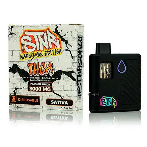 STNR Passion Punch 3g THCa Mary Jane Edition Disposable Vape | Skyline Smoke Shop