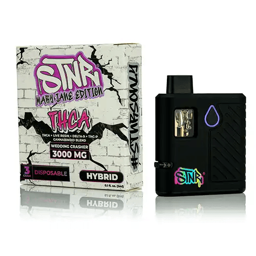 STNR Wedding Crasher 3g THCa Mary Jane Edition Disposable Vape | Skyline Smoke Shop