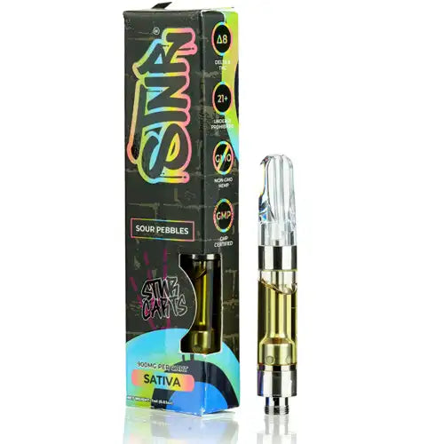 STNR Sour Pebbles 1g Delta 8 Carts | Skyline Smoke Shop