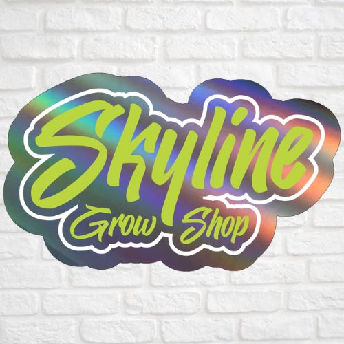 Skyline Grow Shop Holographic Sticker | Skyline Grow Shop