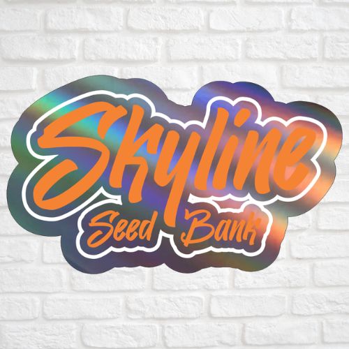 Skyline Seed Bank Holographic Sticker | Skyline Seed Bank
