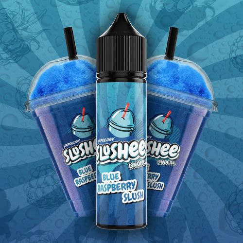 Slushee Blue Raspberry 60ml Longfill Nic Salt Combo - Premium blue raspberry slushie vape by Vapology