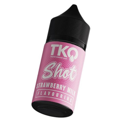 TKO Strawberry Milk Longfill Nic Salt Combo