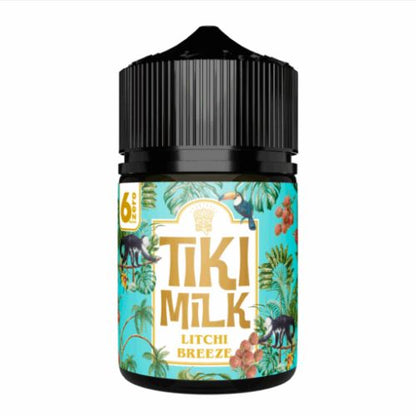 Tiki Milk Litchi Breeze 6Zero Longfill Nic Salt | Tropical Vape