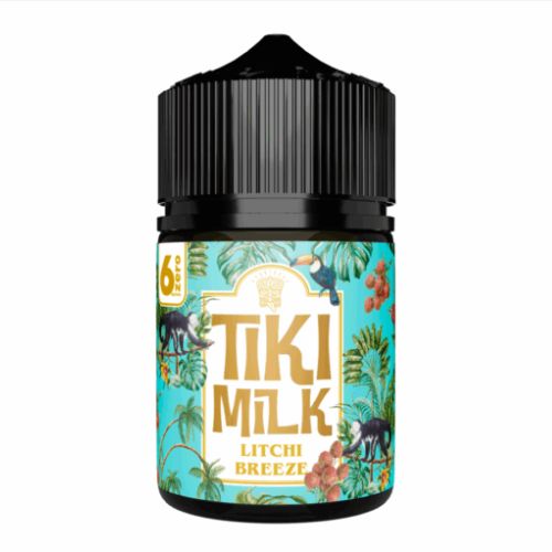 Tiki Milk Litchi Breeze 6Zero Longfill Nic Salt | Tropical Vape