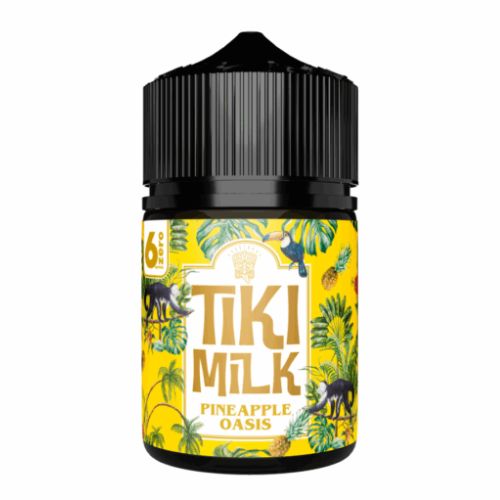 Tiki Milk Pineapple Oasis 6Zero Longfill Nic Salt | Tropical Vape