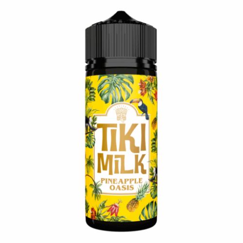 Tiki Milk Pineapple Oasis Longfill | Tropical Cream Vape