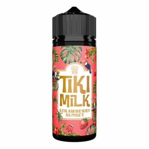 Tiki Milk Strawberry Sunset Longfill | Tropical Vape Flavour