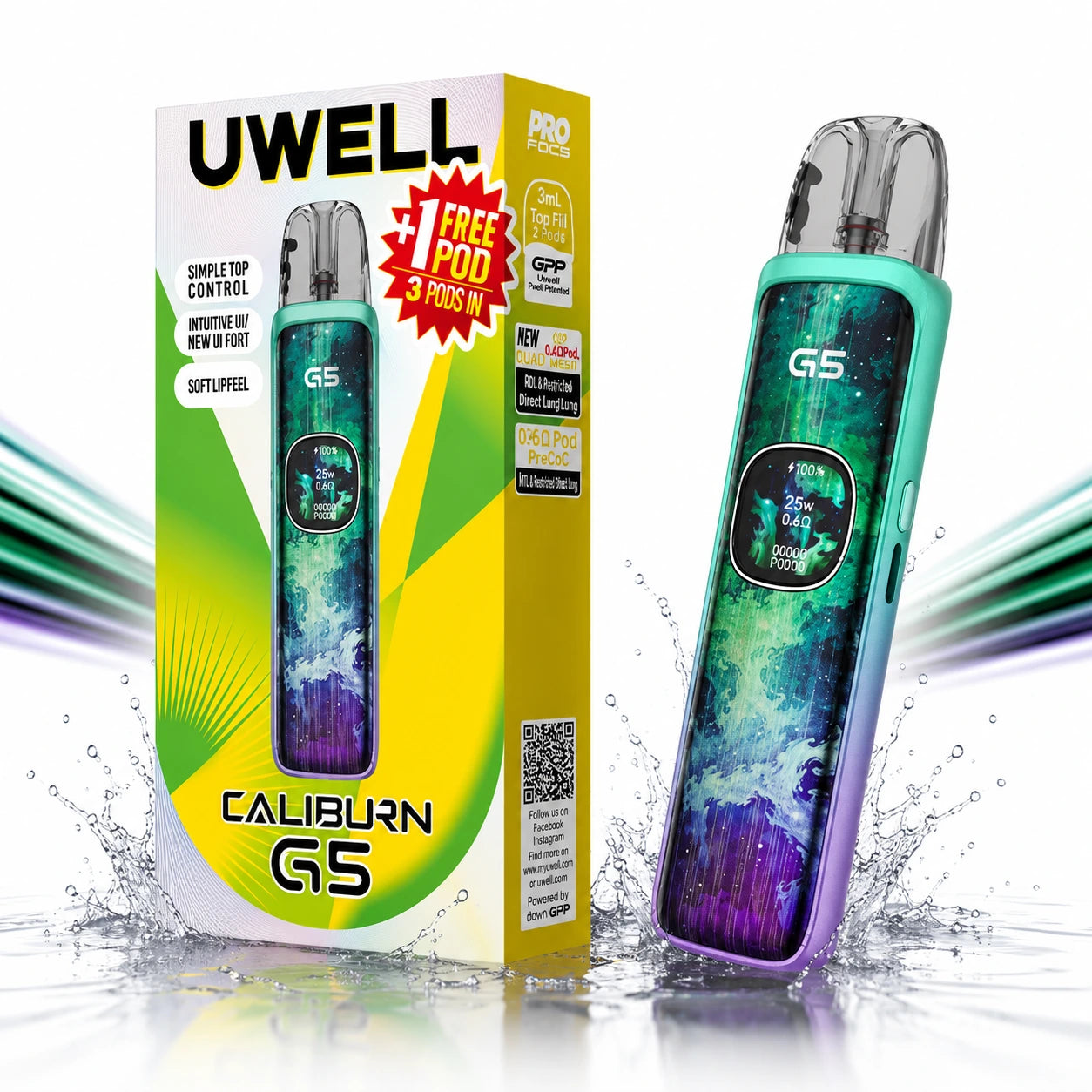 Uwell Caliburn G5 Pod Kit