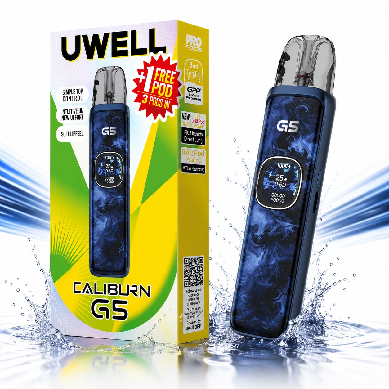 Uwell Caliburn G5 Pod Kit