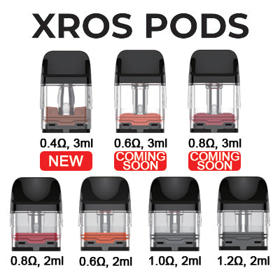 Vaporesso XROS Replacement Pods | Skyline Vape Shop | South Africa