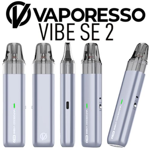 Vaporesso Vibe SE 2 Pod Kit | Compact Vape Device | Gleaming Grey