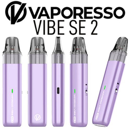 Vaporesso Vibe SE 2 Pod Kit | Compact Vape Device | Gleaming Purple