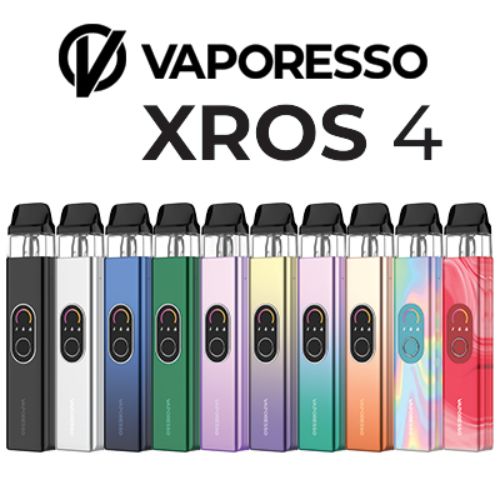 Vaporesso XROS 4 Pod Kit | Skyline Vape Shop | South Africa