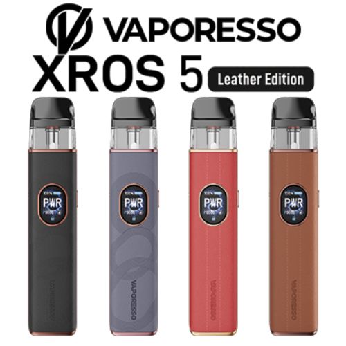 Vaporesso XROS 5 Leather Pod Kit | Skyline Vape Shop