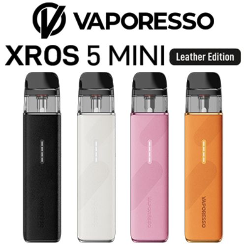 Vaporesso XROS 5 Mini Leather Pod Kit | Skyline Vape Shop