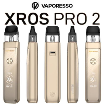Vaporesso XROS Pro 2 Pod Kit | Skyline Vape Shop - Glittering Gold