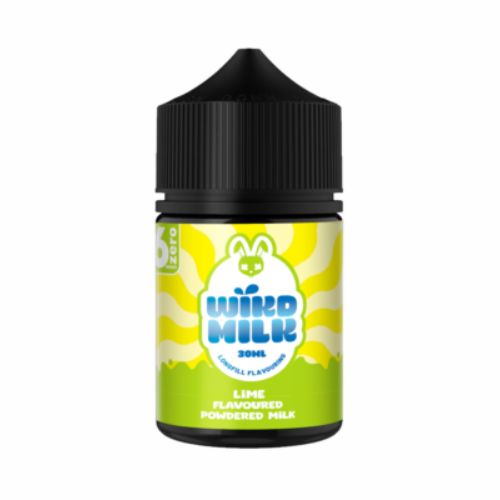 Wikd Milk Lime 60ml Longfill Nic Salt Combo - Premium Lime powdered milk vape by Steam Masters