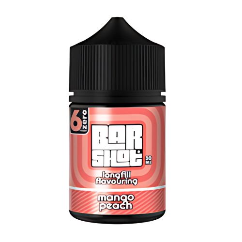 Bar Shots 60ml’s Mango Peach Longfill Nic Salt/MTL Combo | Steam Masters | Skyline Smoke Company | South Africa