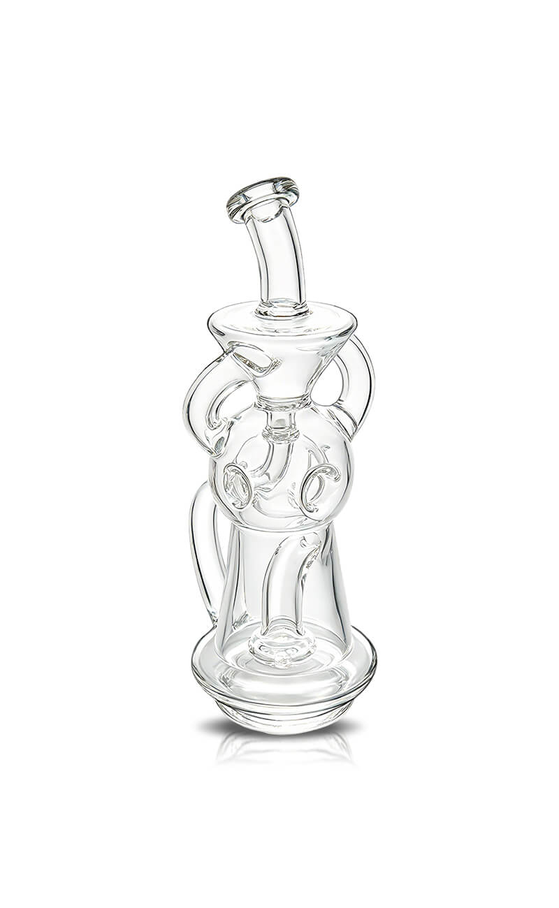 BOMB Aerix Orbit Recycler Glass Top angle view