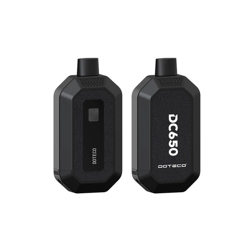 doteco dc650 black front and back views