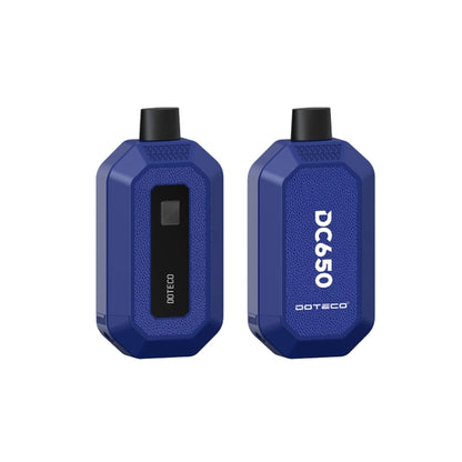 doteco dc650 blue front and back views