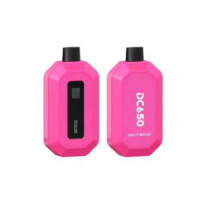 doteco dc650 rose red front and back views