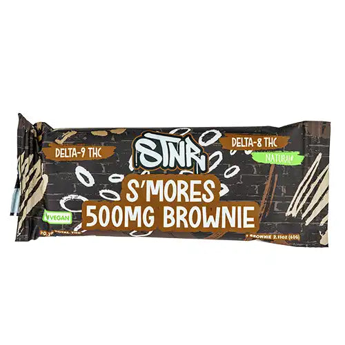 S'mores STNR 500mg Delta 8 Brownies | Skyline Smoke Shop